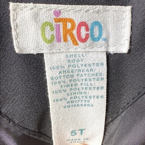 CIRCO kids snow bib overalls snow pants black size 5T EUC youth boys girls - Picture 11 of 11
